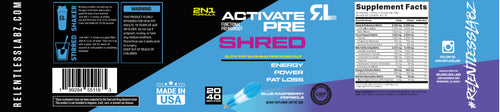 Activate Shred PRE