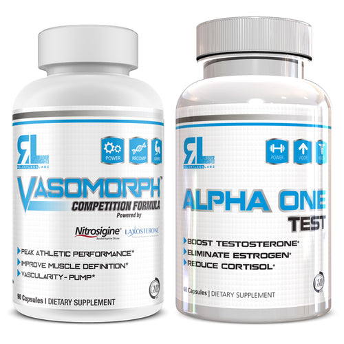 Relentless Labz Stack: Alpha One Test x Vasomorph